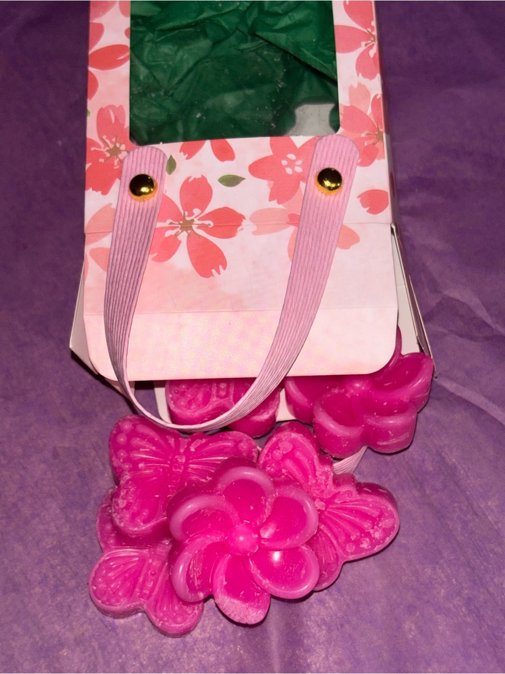 Star Gazing Lily Butterfly Wax Sachet Set for Home Fragrance 2.5 oz